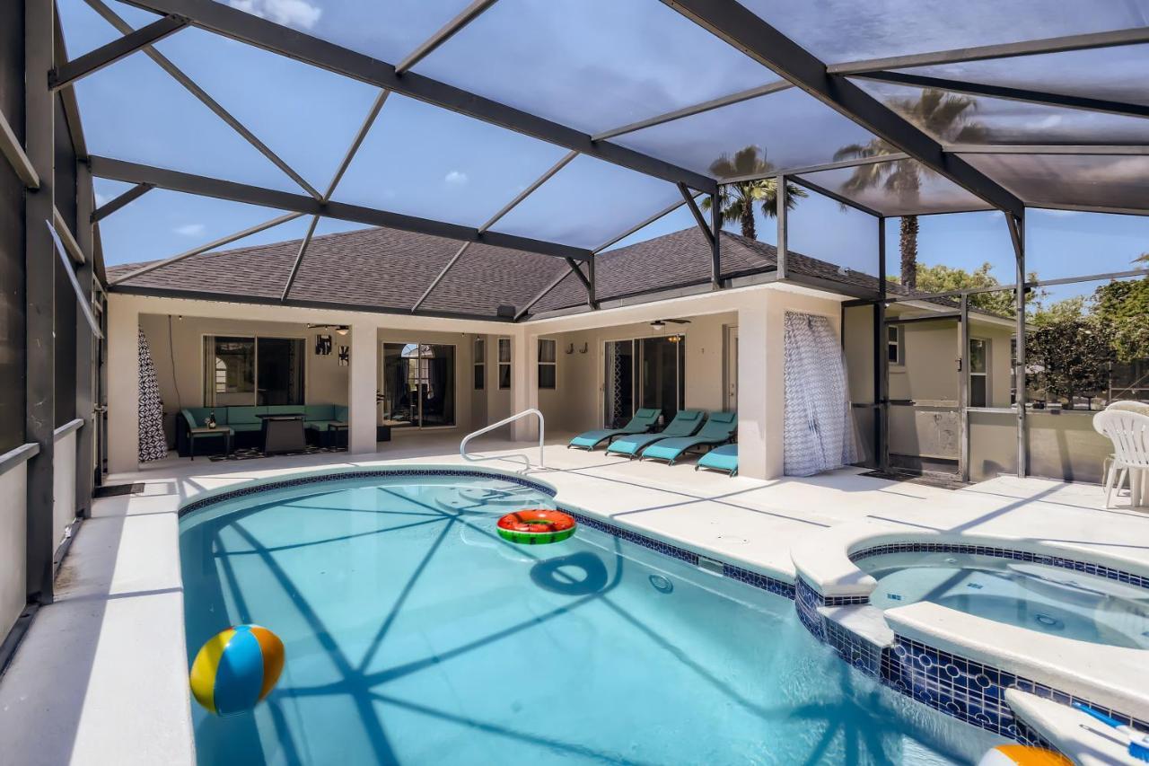 New Modern Relaxing 4 Bedroom Pool Villa Near Disney'S Parks ดาเวนพอร์ต ภายนอก รูปภาพ